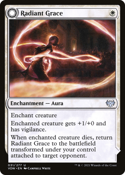 Radiant Grace // Radiant Restraints [Innistrad: Crimson Vow] Foil