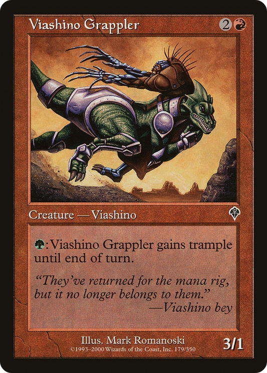Viashino Grappler [Invasion] Foil