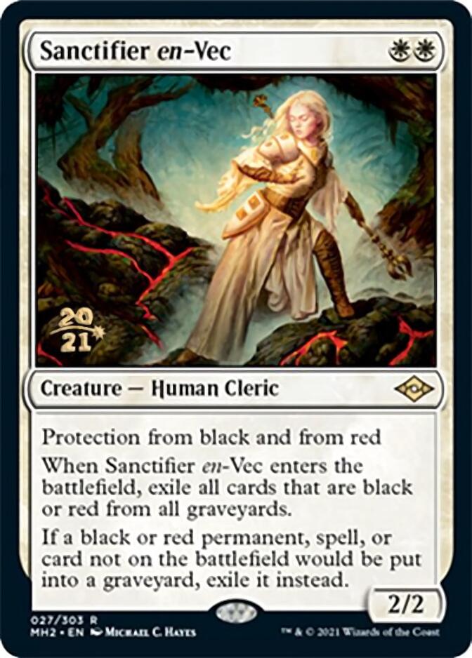 Sanctifier en-Vec [Modern Horizons 2 Prerelease Promos] | Silver Goblin