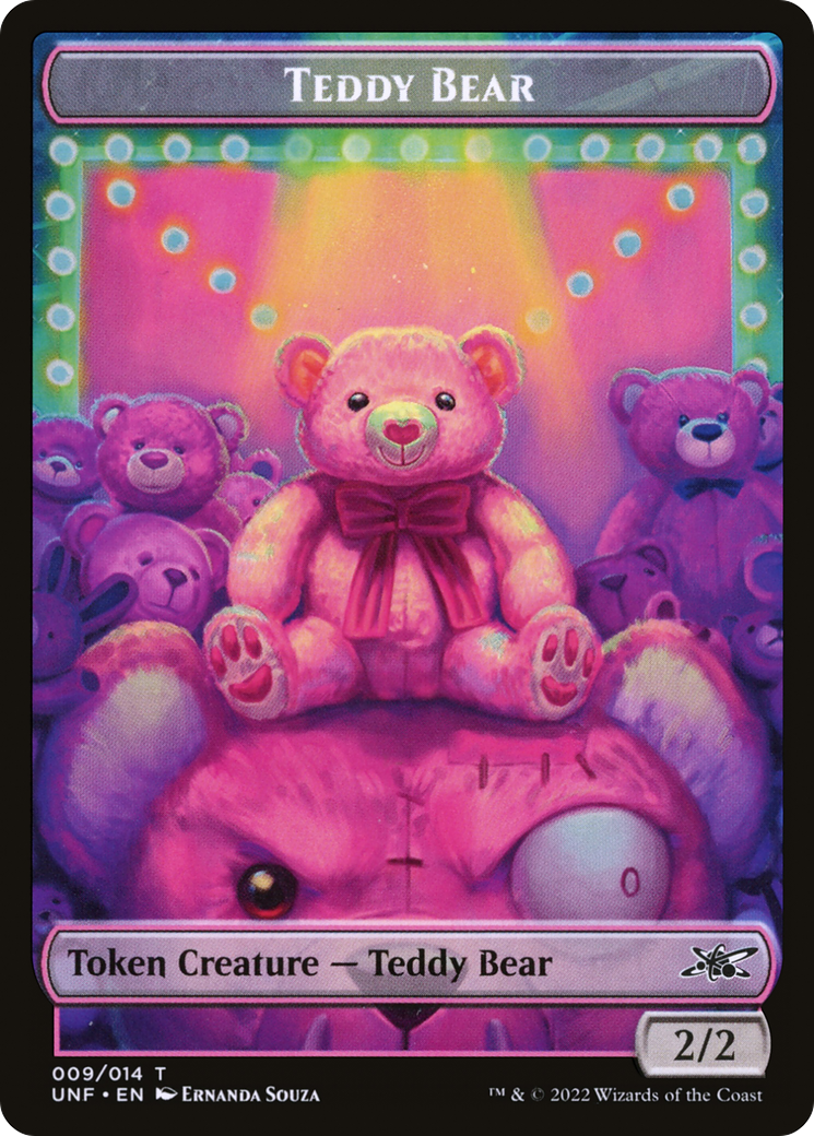 Teddy Bear Token [Unfinity Tokens] | Silver Goblin