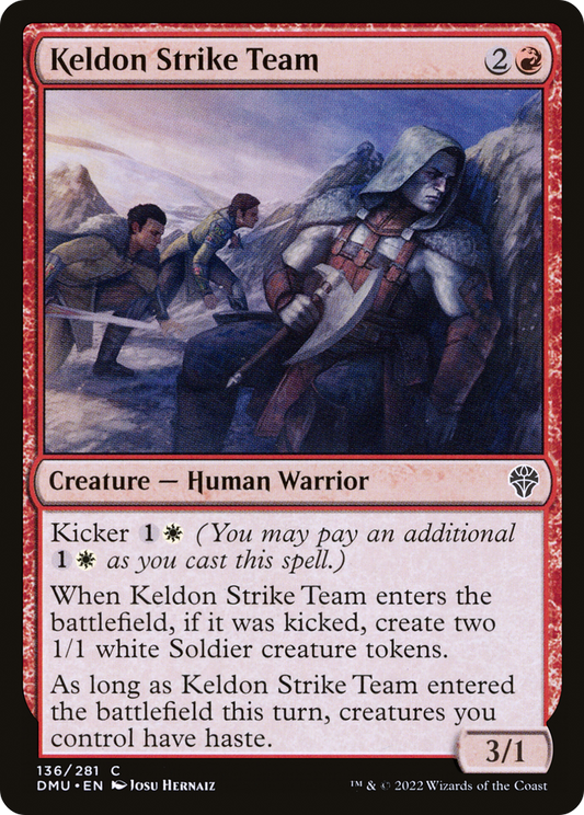 Keldon Strike Team [Dominaria United]
