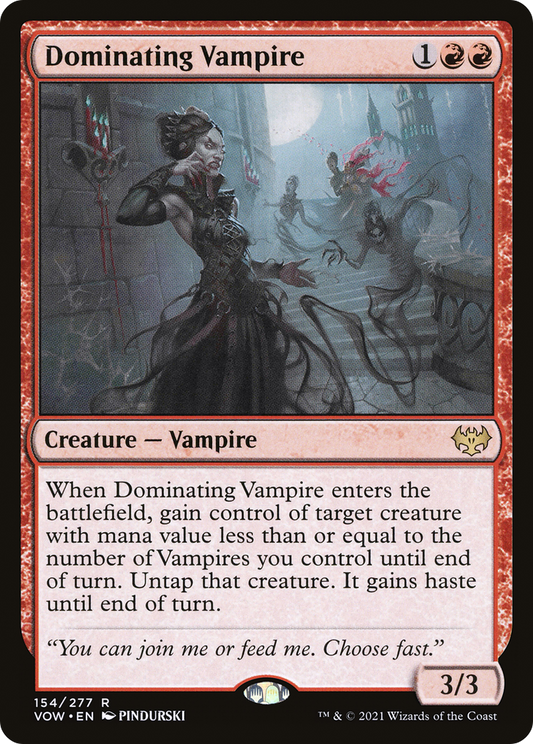 Dominating Vampire [Innistrad: Crimson Vow]