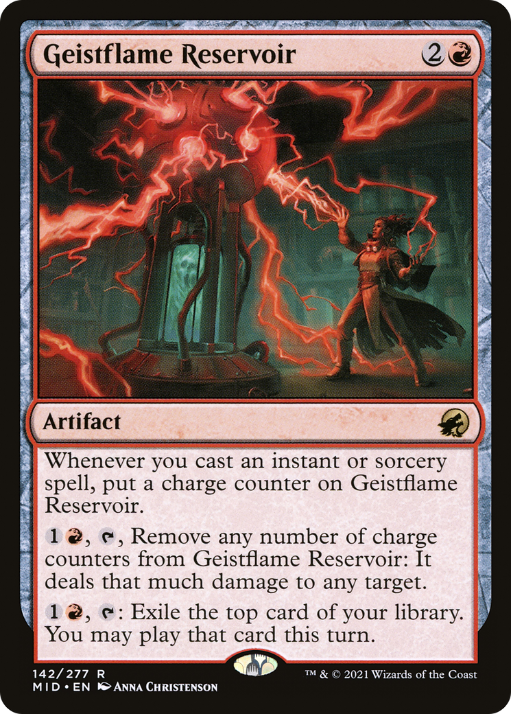 Geistflame Reservoir [Innistrad: Midnight Hunt] | Silver Goblin