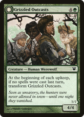 Grizzled Outcasts // Krallenhorde Wantons [Innistrad] | Silver Goblin