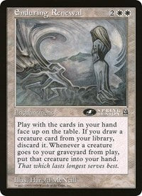 Enduring Renewal (4th Place) (Oversized) [Oversize Cards] | Silver Goblin