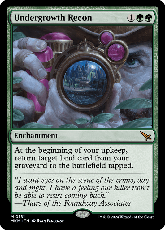 Undergrowth Recon [Murders at Karlov Manor] Foil