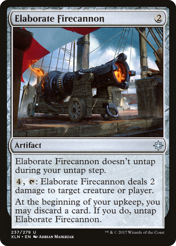 Elaborate Firecannon [Ixalan] | Silver Goblin