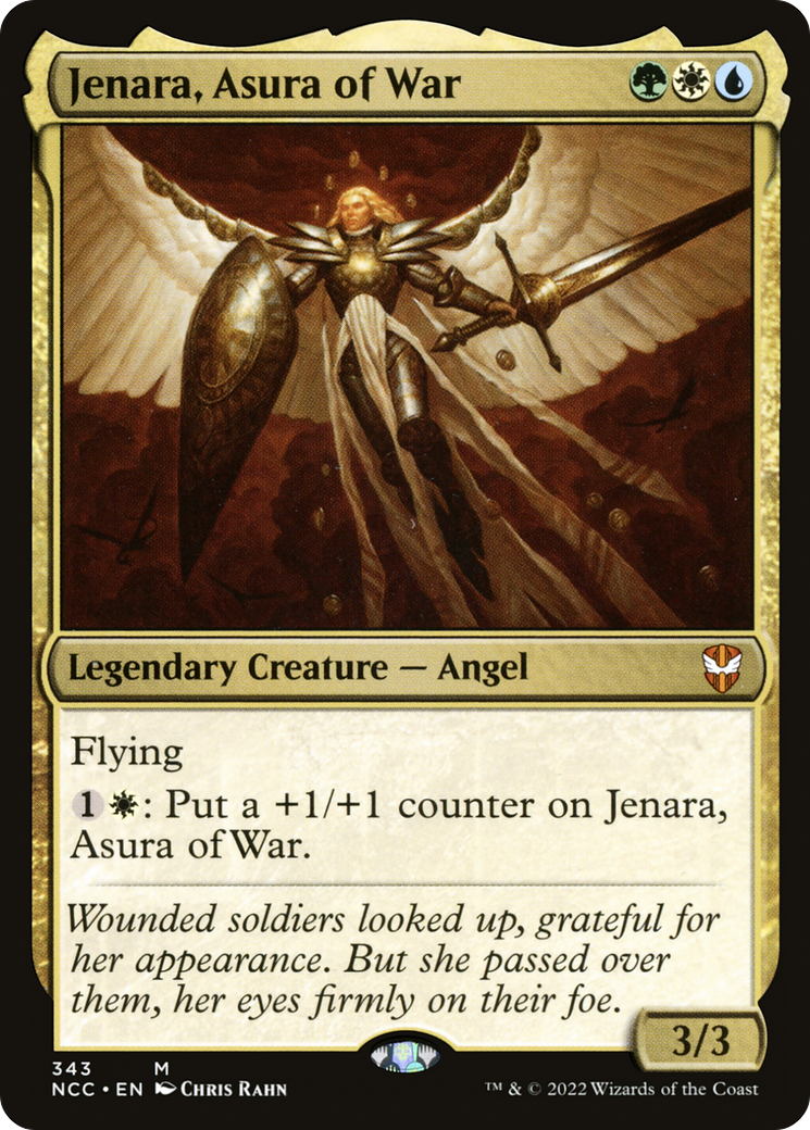 Jenara, Asura of War [Streets of New Capenna Commander] | Silver Goblin