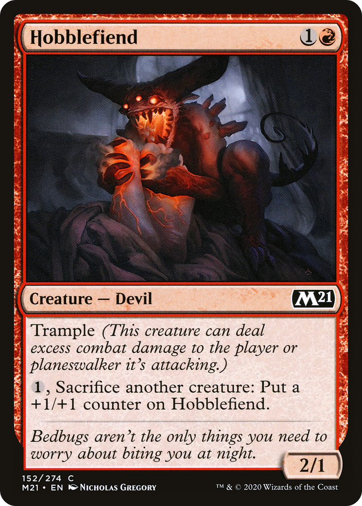 Hobblefiend [Core Set 2021] | Silver Goblin