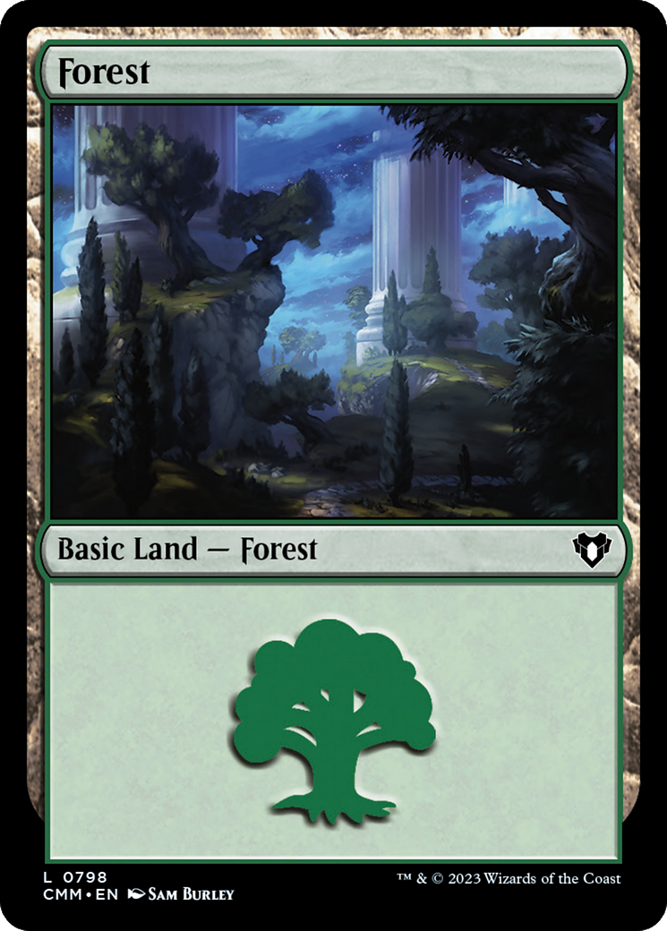 Forest (798) [Commander Masters] | Silver Goblin