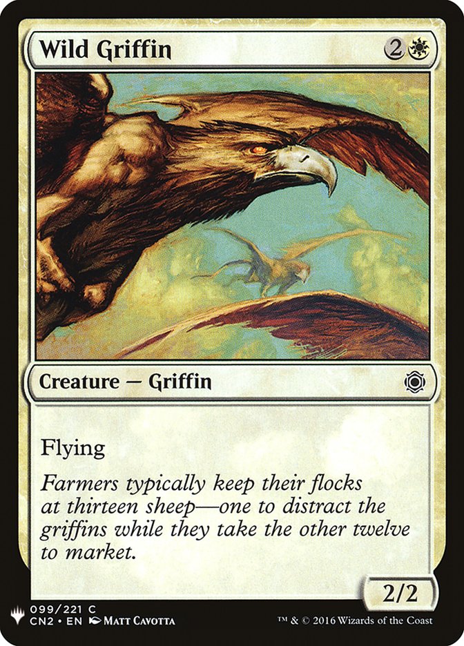 Wild Griffin [Mystery Booster] | Silver Goblin