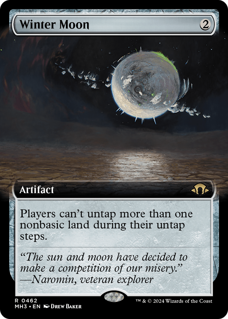 Winter Moon (Extended Art) [Modern Horizons 3] | Silver Goblin