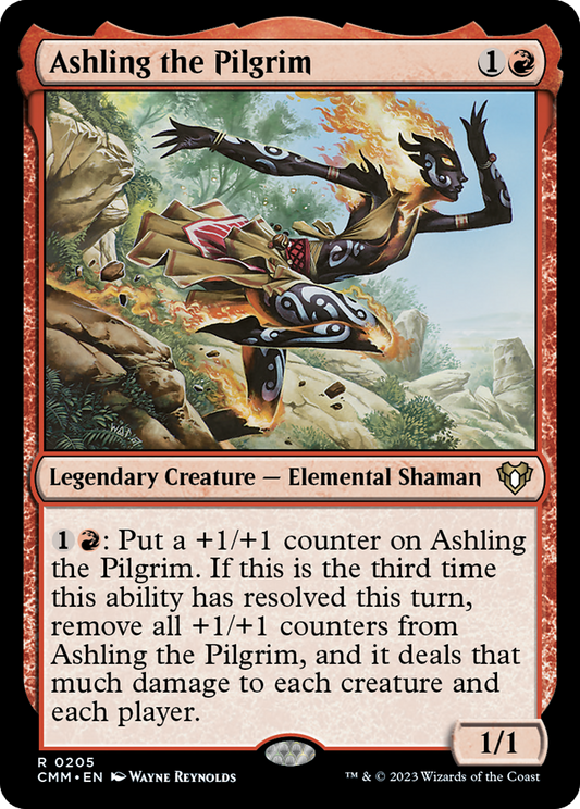 Ashling the Pilgrim [Commander Masters] Foil