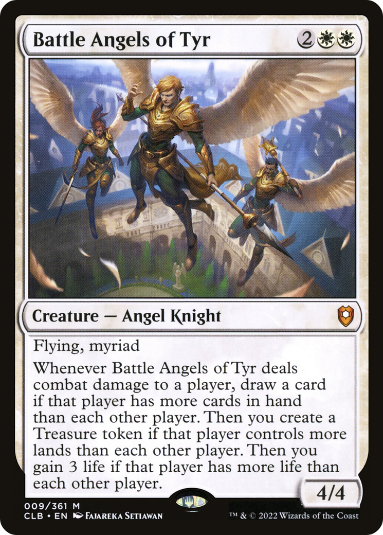 Battle Angels of Tyr [Commander Legends: Battle for Baldur's Gate] | Silver Goblin