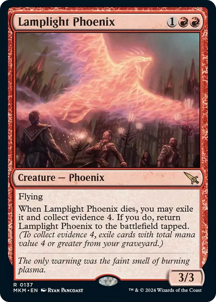 Lamplight Phoenix [Murders at Karlov Manor] | Silver Goblin