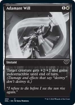 Adamant Will [Innistrad: Double Feature] | Silver Goblin