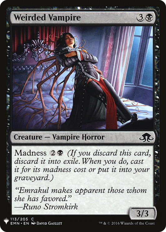 Weirded Vampire [Mystery Booster]