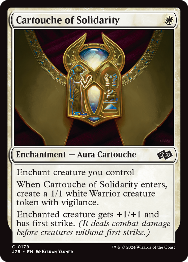 Cartouche of Solidarity [Foundations Jumpstart] | Silver Goblin