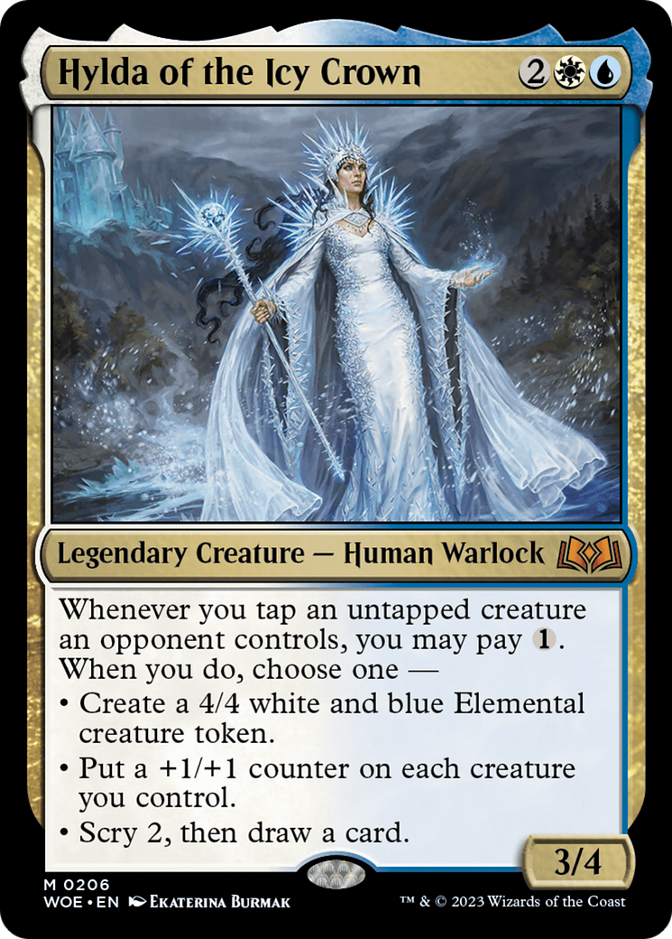 Hylda of the Icy Crown [Wilds of Eldraine] | Silver Goblin