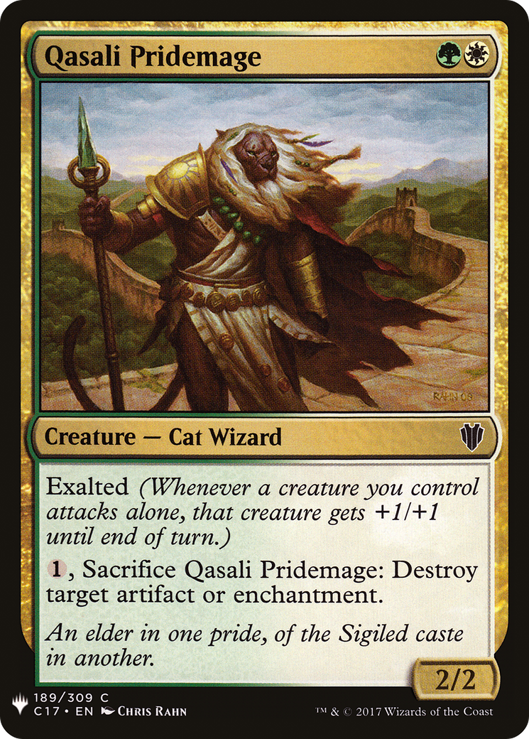 Qasali Pridemage [Mystery Booster] | Silver Goblin