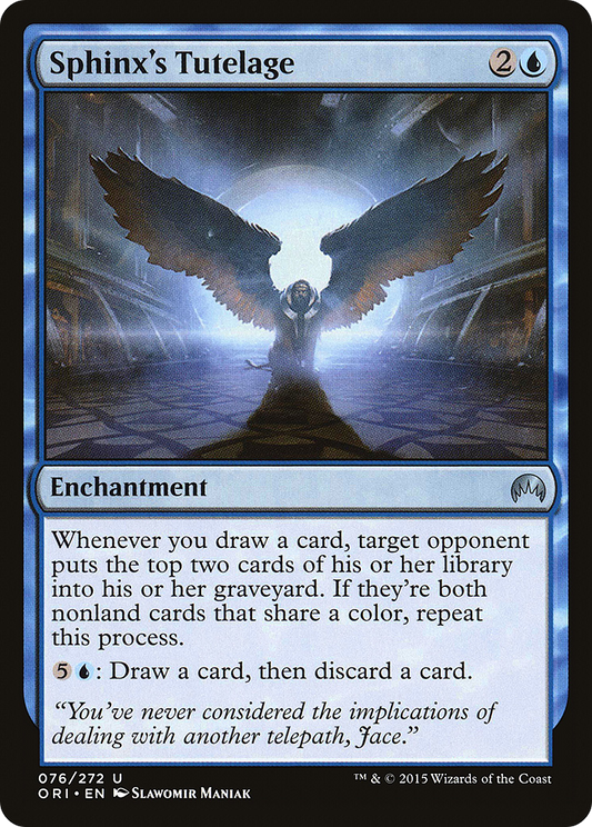 Sphinx's Tutelage [Magic Origins] Foil