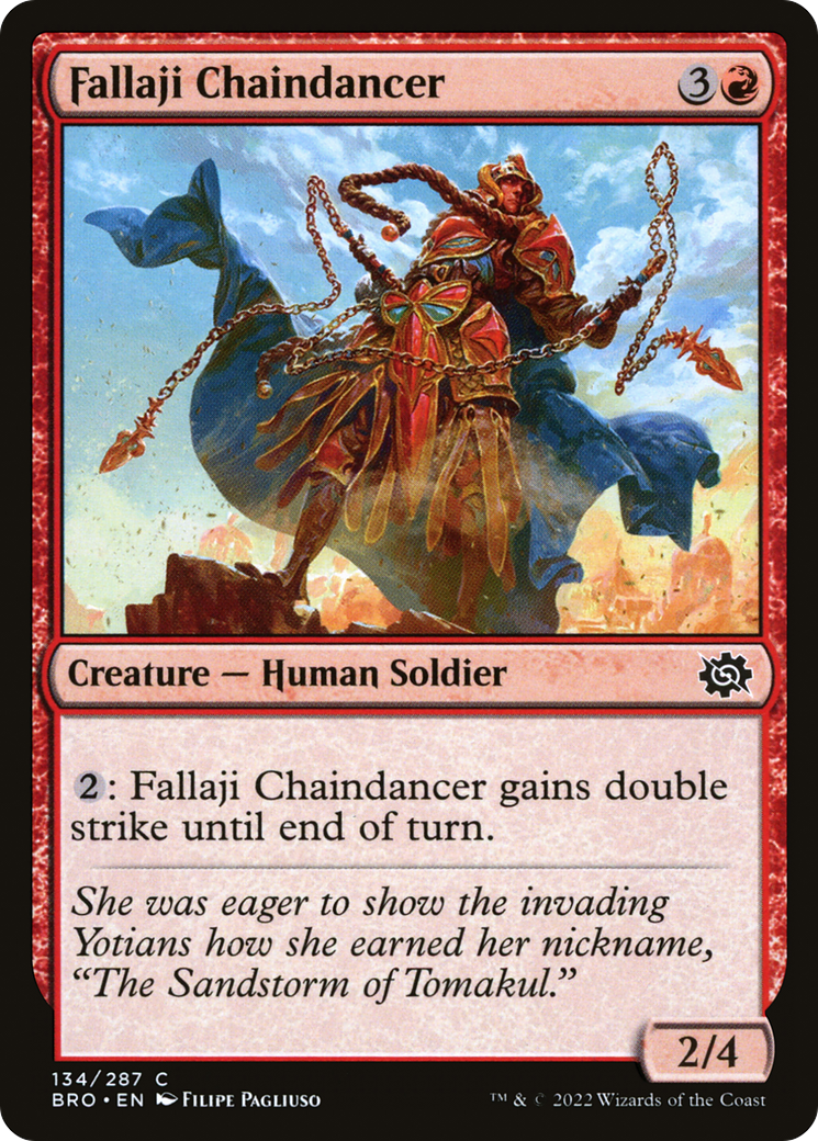 Fallaji Chaindancer [The Brothers' War] | Silver Goblin