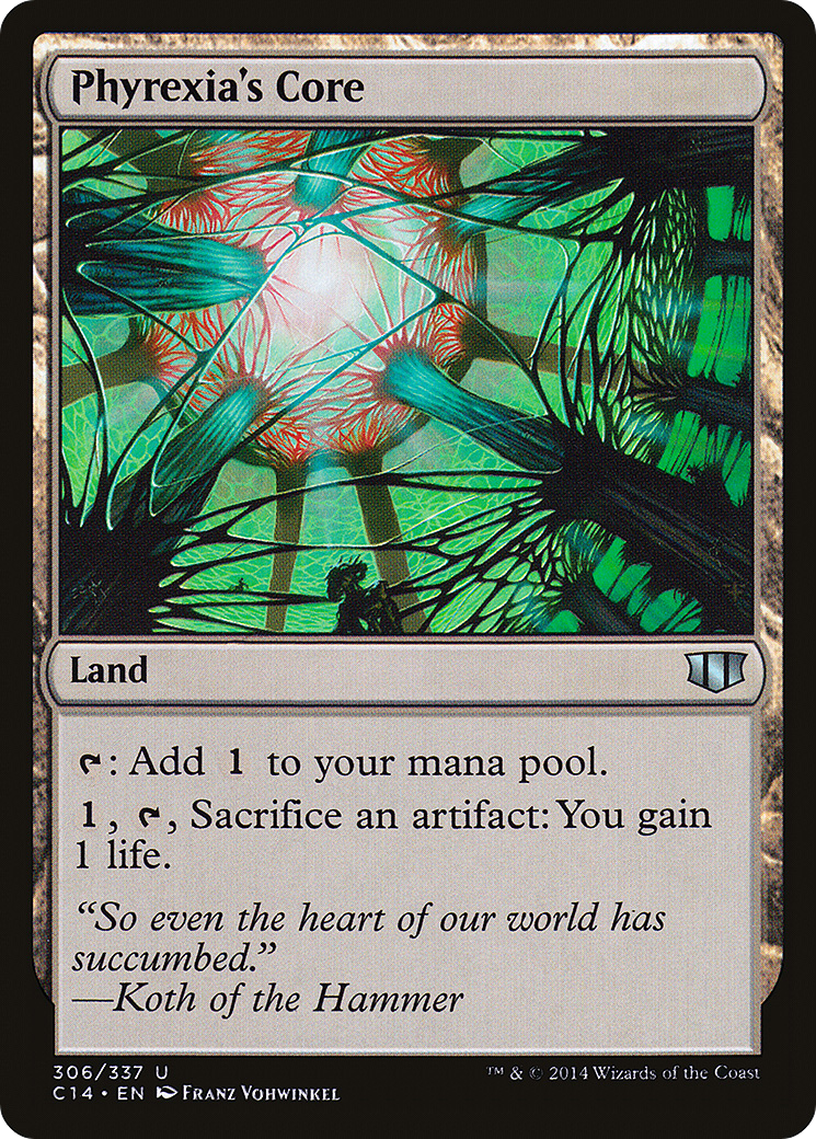 Phyrexia's Core [Commander 2014] | Silver Goblin