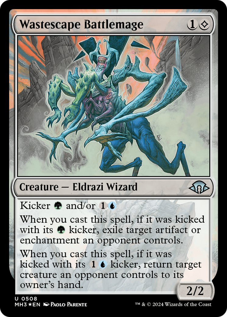 Wastescape Battlemage (Ripple Foil) [Modern Horizons 3] | Silver Goblin