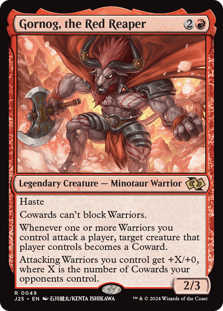 Gornog, the Red Reaper [Foundations Jumpstart] | Silver Goblin