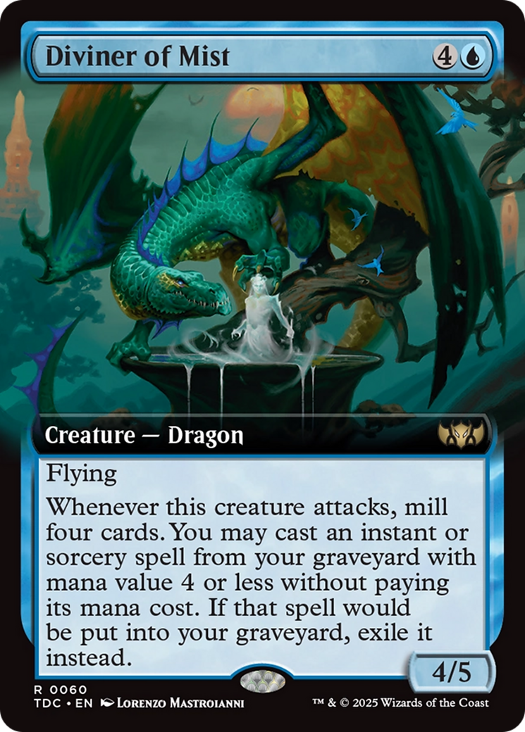 Diviner of Mist (Extended Art) (060) - Commander: Tarkir: Dragonstorm