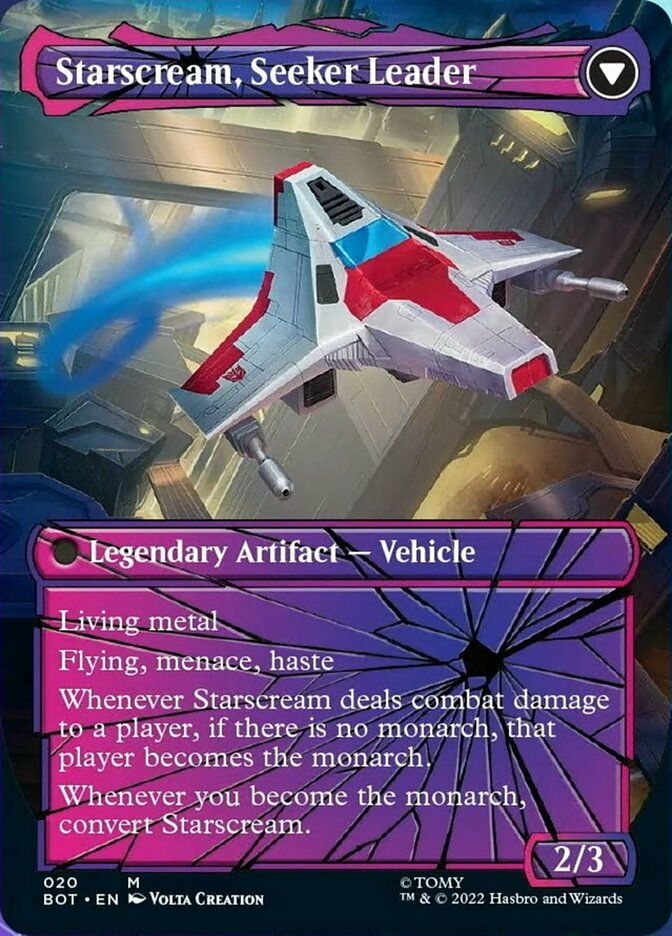 Starscream, Power Hungry // Starscream, Seeker Leader (Shattered Glass) [Transformers] | Silver Goblin