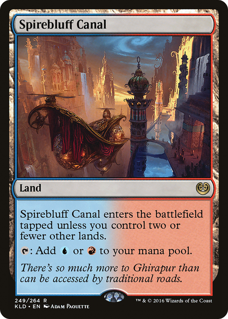 Spirebluff Canal [Kaladesh] | Silver Goblin