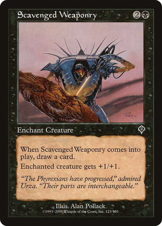 Scavenged Weaponry [Invasion] Foil