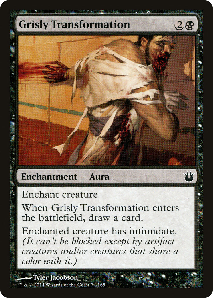 Grisly Transformation [Born of the Gods] | Silver Goblin