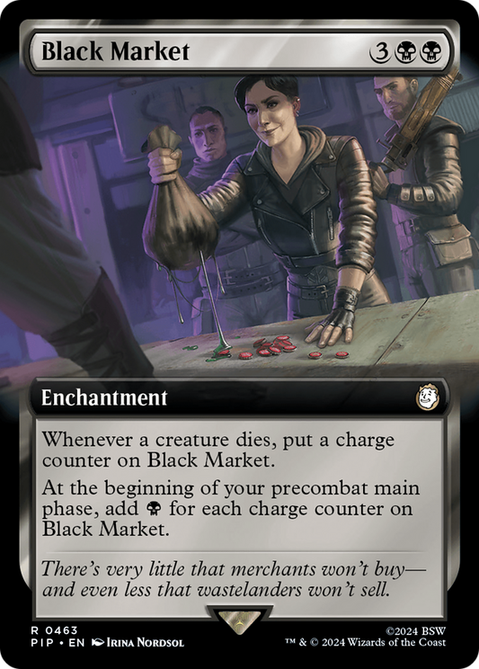 Black Market (Extended Art) [Fallout] Foil