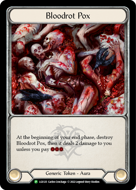 Bloodrot Pox // Frailty - LGS125 (LGS125) Cold Foil - Flesh and Blood: Promo Cards
