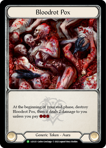 Bloodrot Pox // Frailty - LGS125 (LGS125) Cold Foil - Flesh and Blood: Promo Cards