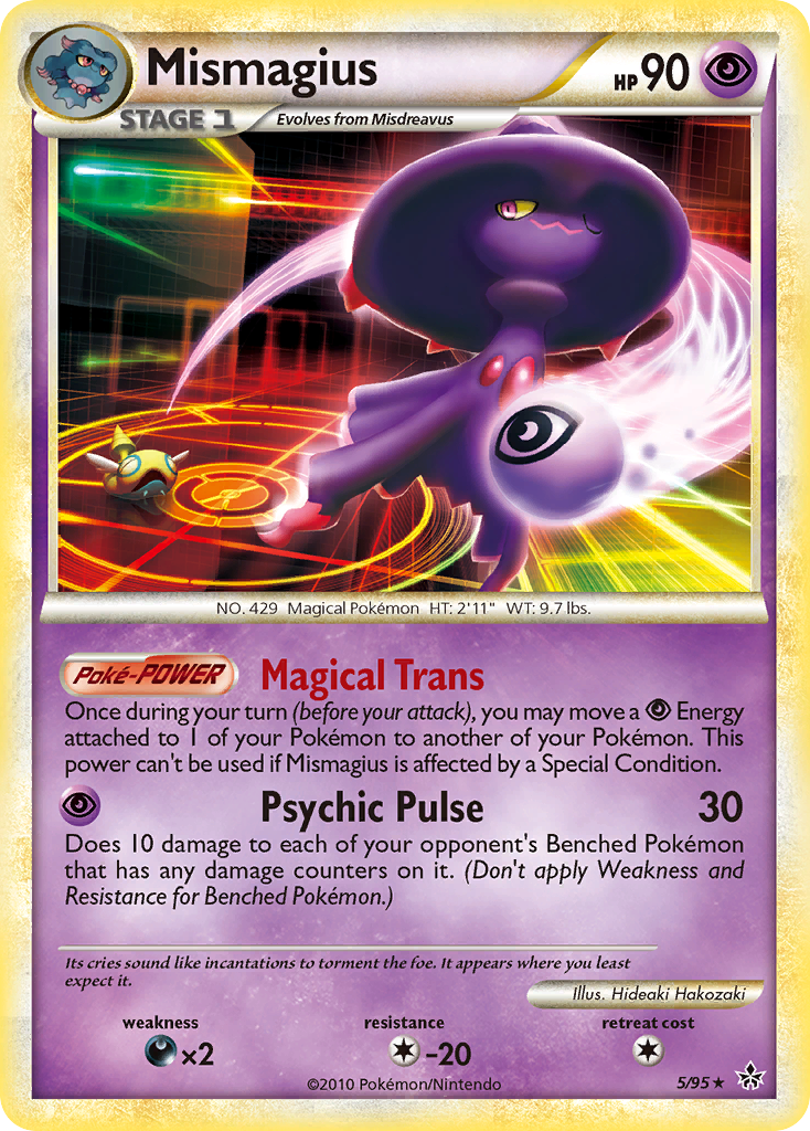 Mismagius (5/95) [HeartGold & SoulSilver: Unleashed] | Silver Goblin