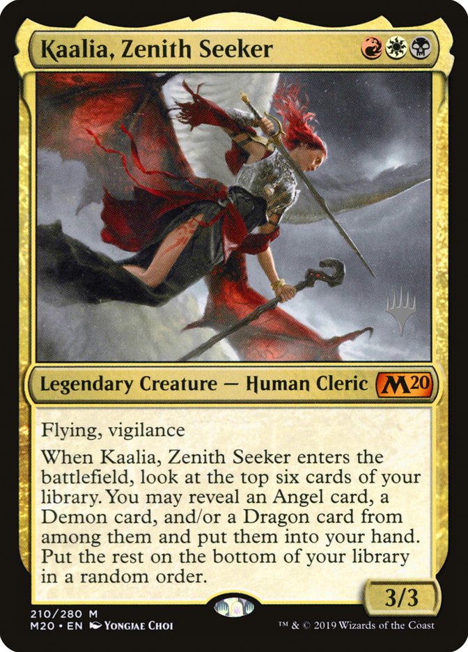 Kaalia, Zenith Seeker (Promo Pack) [Core Set 2020 Promos] | Silver Goblin