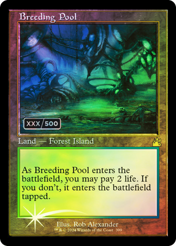 Breeding Pool (Retro) (Serialized) [Ravnica Remastered] | Silver Goblin