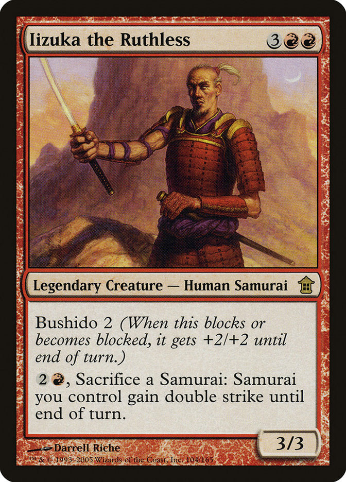 Iizuka the Ruthless [Saviors of Kamigawa] | Silver Goblin