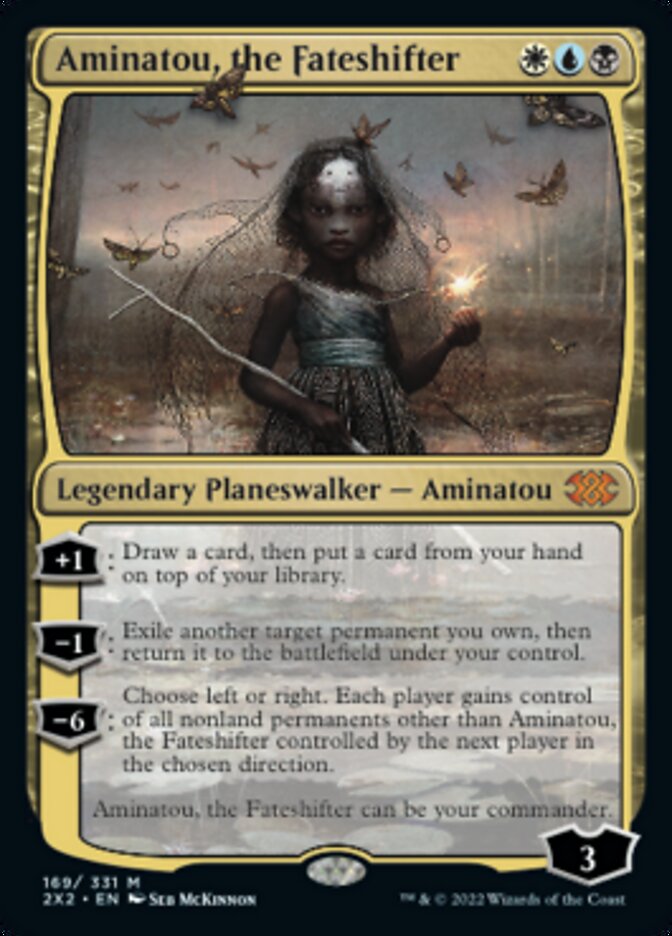 Aminatou, the Fateshifter [Double Masters 2022] | Silver Goblin