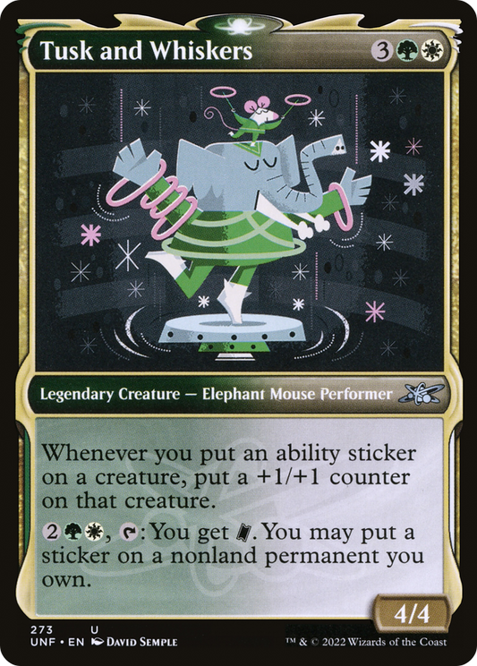 Tusk and Whiskers (Showcase) [Unfinity]