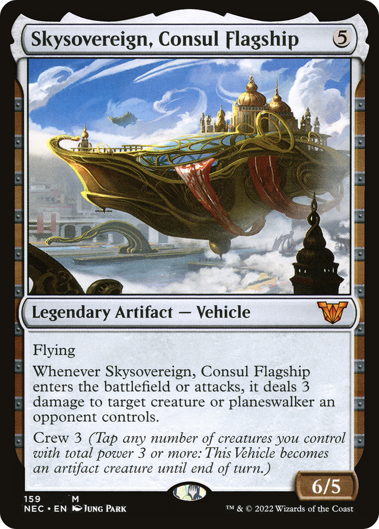 Skysovereign, Consul Flagship [Kamigawa: Neon Dynasty Commander] | Silver Goblin