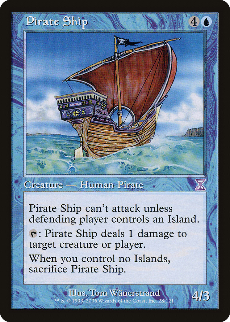 Pirate Ship [Time Spiral Timeshifted] | Silver Goblin