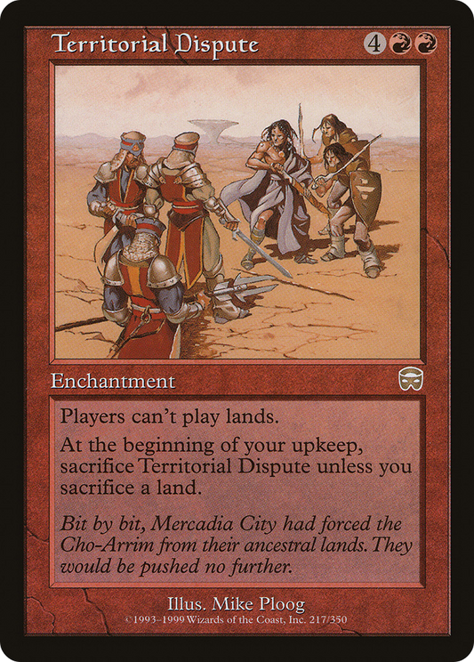Territorial Dispute [Mercadian Masques] Foil