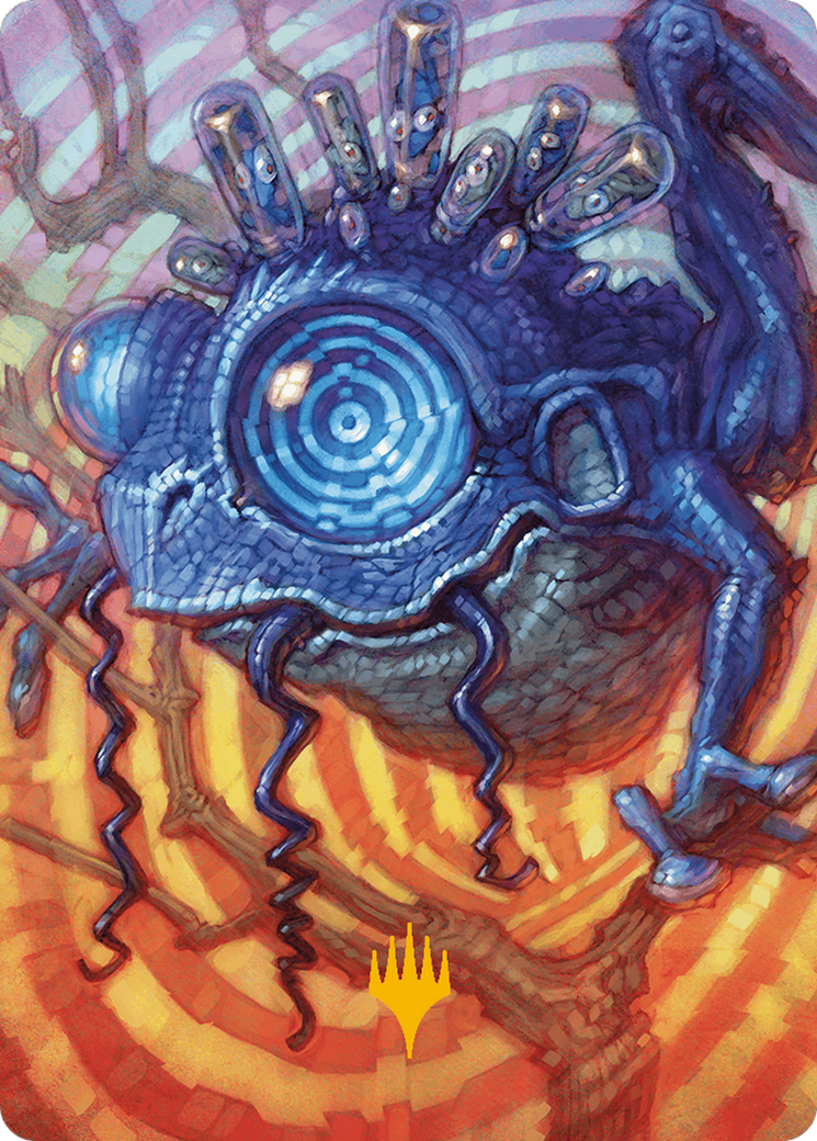 Psychic Frog Art Card (Gold-Stamped Planeswalker Symbol) [Modern Horizons 3 Art Series] | Silver Goblin