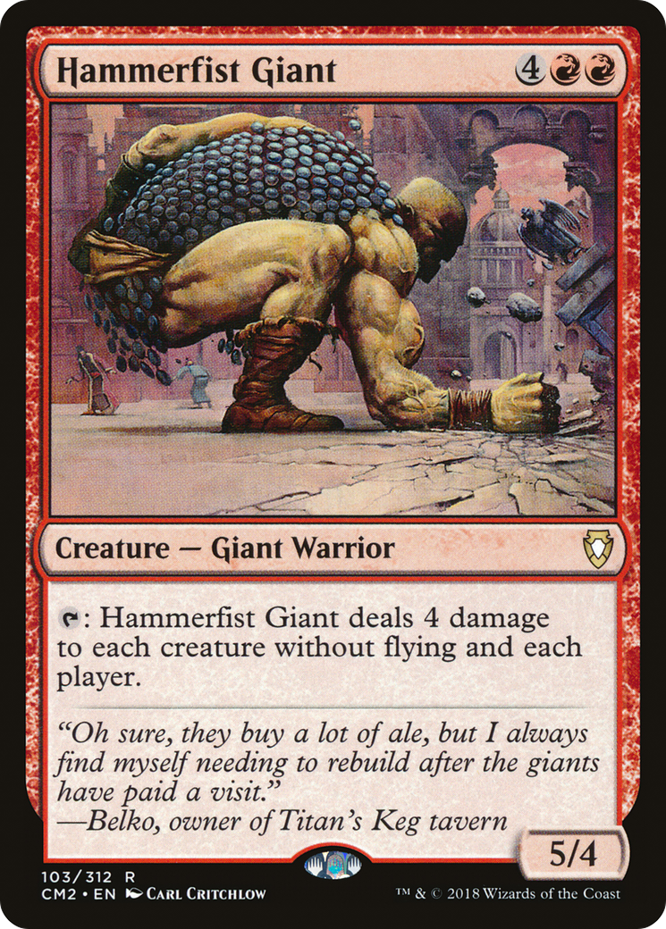 Hammerfist Giant [Commander Anthology Volume II] | Silver Goblin