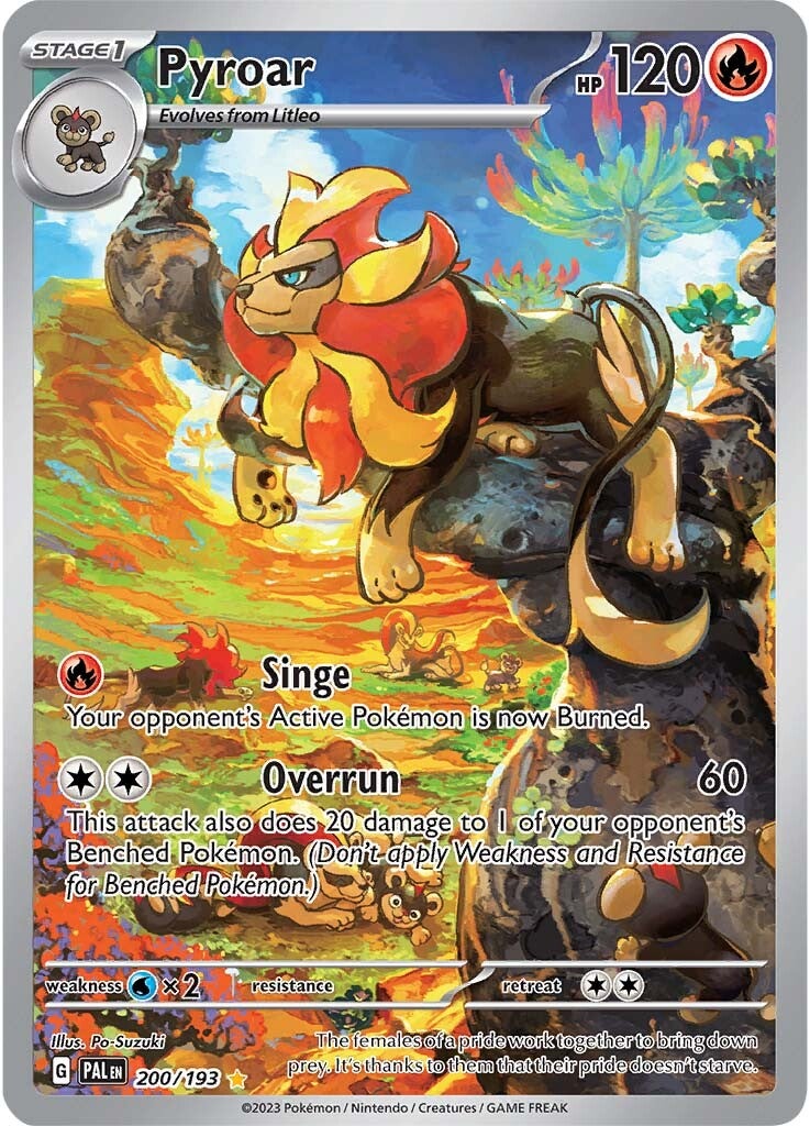 Pyroar (200/193) [Scarlet & Violet: Paldea Evolved] | Silver Goblin