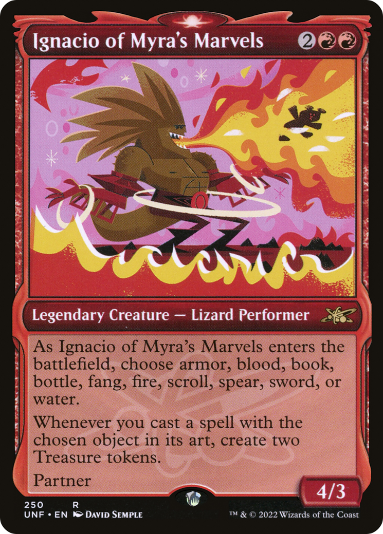 Ignacio of Myra's Marvels (Showcase) [Unfinity]